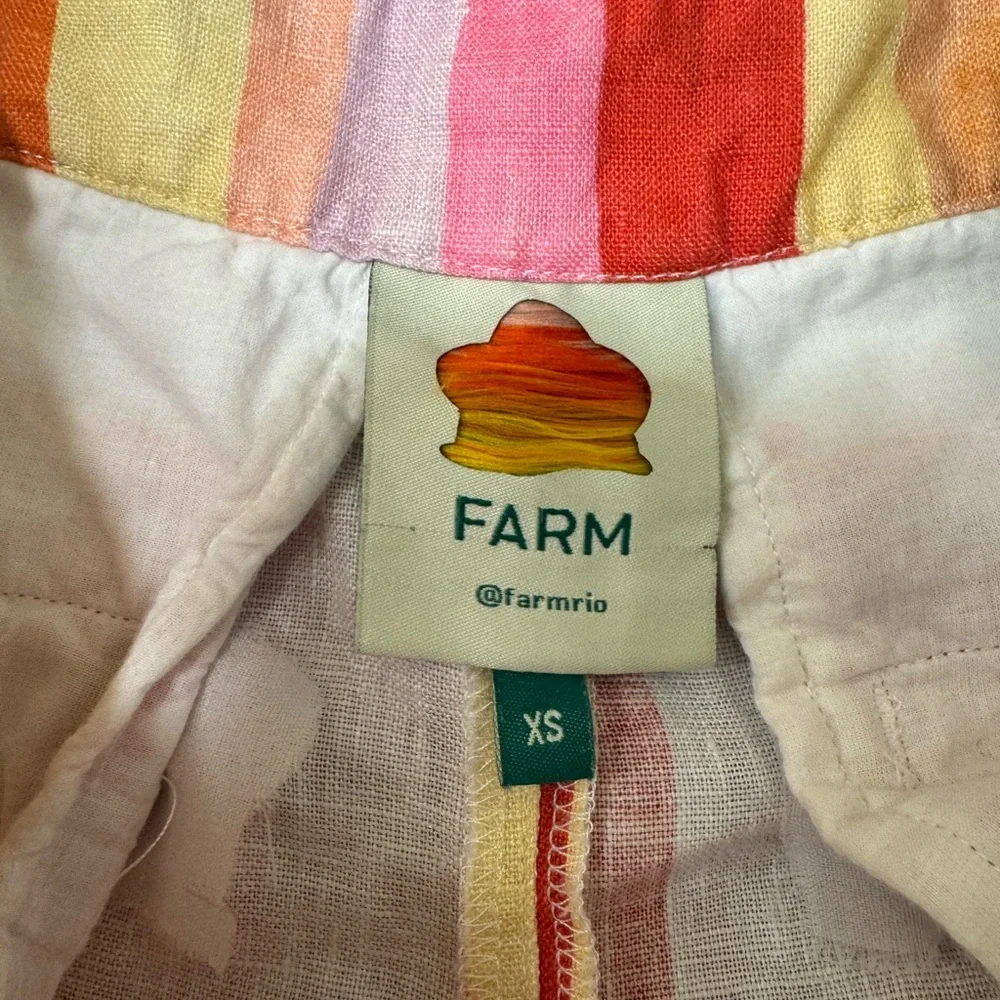 FARM Rio Multicolor Striped Pants - Picture 2 of 5